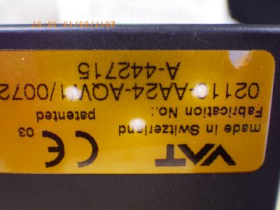 角型ゲートバルブ 02110-AA24-AQW1/0072 写真2