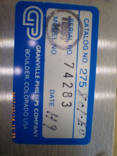 Convectron Gauge No275 写真2