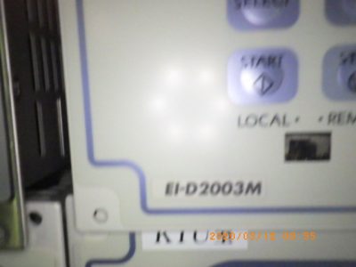 ターボ分子ポンプコントローラー EI-D2003M 写真2