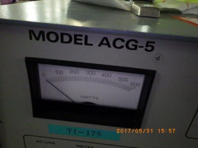 RF電源 ACG-5 写真2