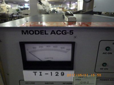 RF電源 ACG-5 写真2
