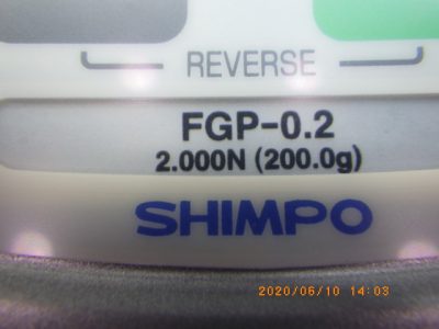 デジタルフォースゲージ FGP-0.2 写真2