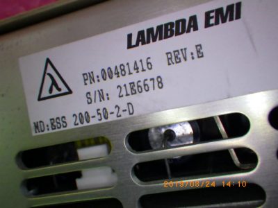 DC電源 ESS　200-50－２－Ｄ 写真2