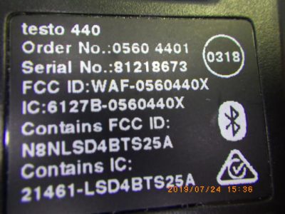 環境計測器 testo　440 写真2
