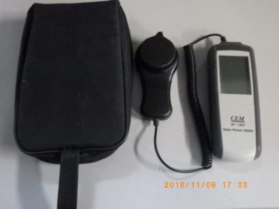 ソーラーパワーメーター CEM DT-1307