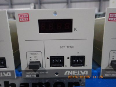 温度モニター アネルバ　ANELVA MCT-110