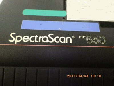 色差計 Spectra Scan PR650 写真2