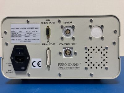 粒度分布測定装置 Nicomp AccuSizer 780 写真2