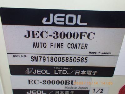 スーパーファインコーター JEC-3000FC 写真2