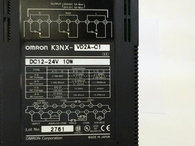 表示器 K3NX-VD2-C 写真2