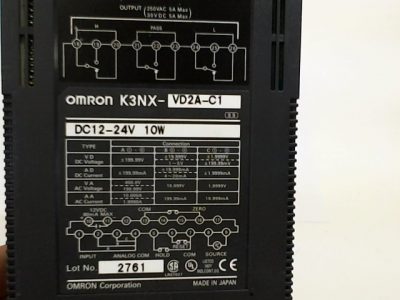 表示器 K3NX-VD2-C 写真2