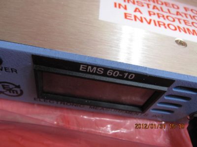 DC電源 ELECTORONIC MEASUREMENT INC EMS60-10