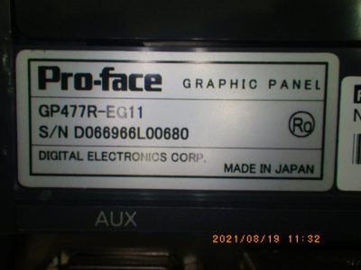 タッチパネル GP477R-EG11 写真2