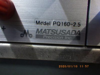 DC安定化電源 PQ160-2.5 写真2