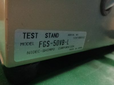 引張強度試験機 FGN-5B（FGS-50VB-L） 写真2