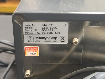 レーザースキャンマイクロメーター ミツトヨ　Mitutoyo LSM-6200 / LSM-503S