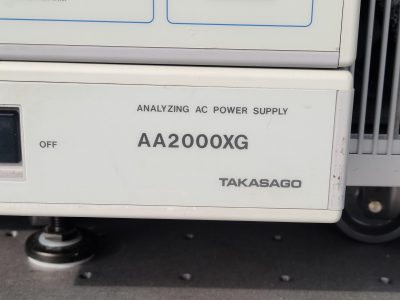 アナライジング交流電源装置 高砂製作所　Takasago AA2000XG