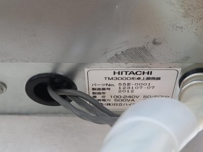 走査電子顕微鏡 Miniscope TM3000 写真3