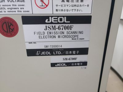 FE-SEM JSM-6700F 写真4