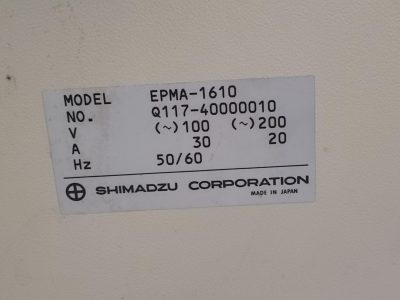 EPMA EPMA-1610 写真4