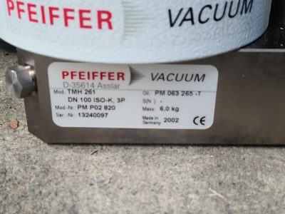 ターボ分子ポンプ PFEIFFER（ファイバーバキューム） TMH261／TC600