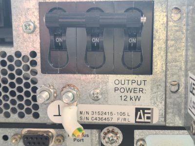 RF電源 アドバンスエナジー AE MDX pinnacle