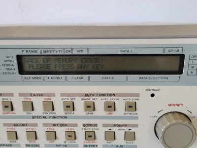 ロックインアンプ 5610B 写真6