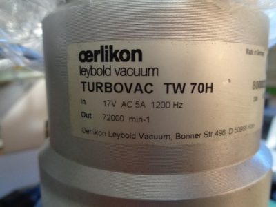 ターボ分子ポンプ TW70H 写真4