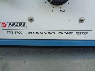 耐電圧試験機 TOS8700 写真3