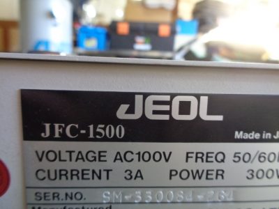 イオンスパッタ装置 JFC-1500 写真2