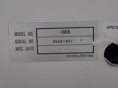 ウェハーシートリング加工機 D-668 写真1