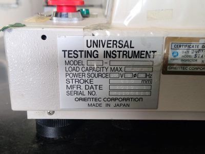 引張圧縮試験機 ORIENTEC（オリエンテック） STA-1150