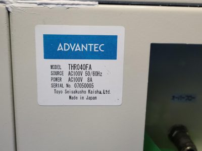 恒温恒湿槽 アドバンテック　Advantec THR040FA