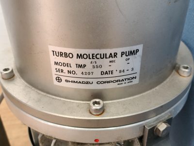 ターボ分子ポンプ TMP-550 写真1