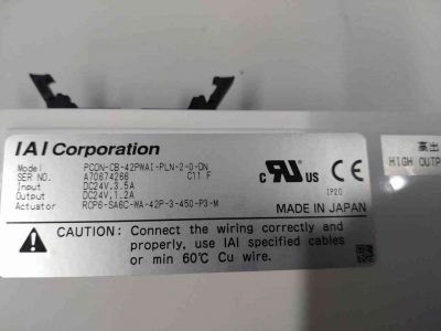 ロボシリンダ RCP6-SA6C-WA-42P-3-450-P3-M 写真3