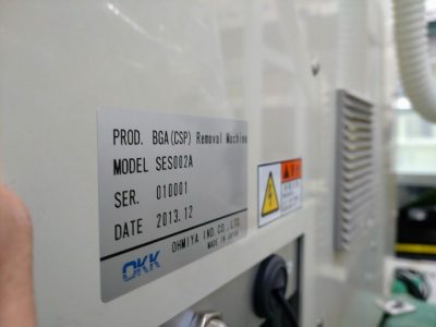 BGA切削装置 SES002A 写真5