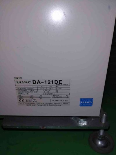 ダイヤフラム型真空ポンプ DA-121DE 写真3