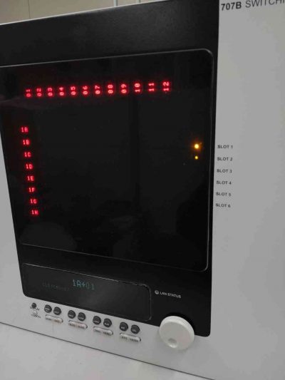 半導体スイッチングマトリックスシステム 707B 写真3