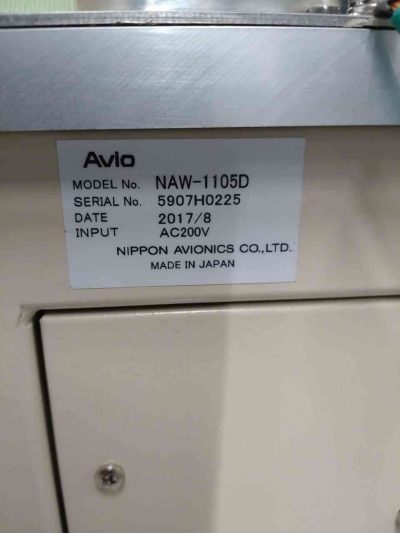 半自動シーム溶接機 日本アビオニクス　AVIO NAW-1105D