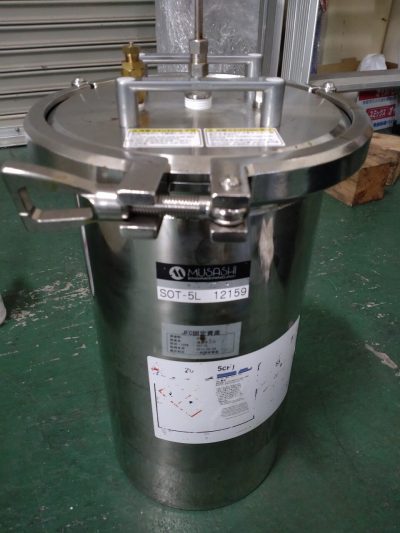 ストレートワンタッチタンク （キャニスター缶） 武蔵エンジニアリング　Musashi SOT-5L