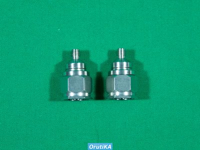 N-オス-3.5mmメス変換アダプタ 8U02-5191-02 2個 写真1