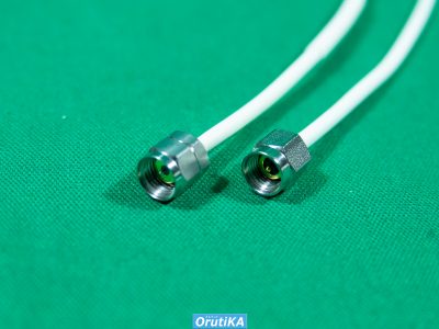 2.4mm-Kソフトセミリジッドケーブル 2本 QK086MMHFJ-050-1L 2本 写真4