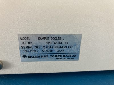 HPLC オートサンプラー SAMPLE COOLER L 写真7