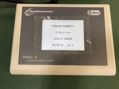 高温粘着性試験機器 せん断試験機 High Temperature 8Bank Shear Tester SS-HT-8 写真3