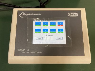 高温粘着性試験機器 せん断試験機 High Temperature 8Bank Shear Tester SS-HT-8 写真4