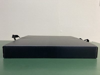 帯電防止・導電プラダン・両開きケース 大判・薄型・取手付 3個セット 写真4