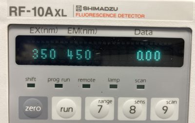液体クロマトグラフ HPLC 蛍光検出器 + RF-10AXL super + Cell temp controller 写真4