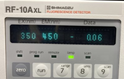 液体クロマトグラフ HPLC 蛍光検出器 RF-10AXL super + Cell temp controller 写真4
