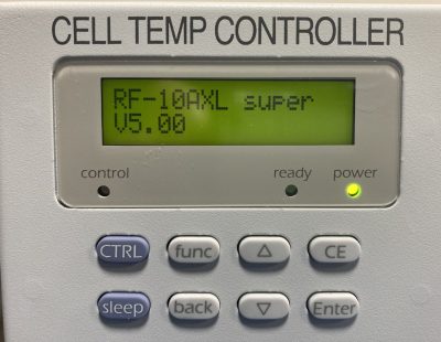液体クロマトグラフ HPLC 蛍光検出器 RF-10AXL super + Cell temp controller 写真5