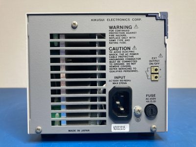 KIKUSUI 直流安定化電源 PMM18-2.5DU 写真4